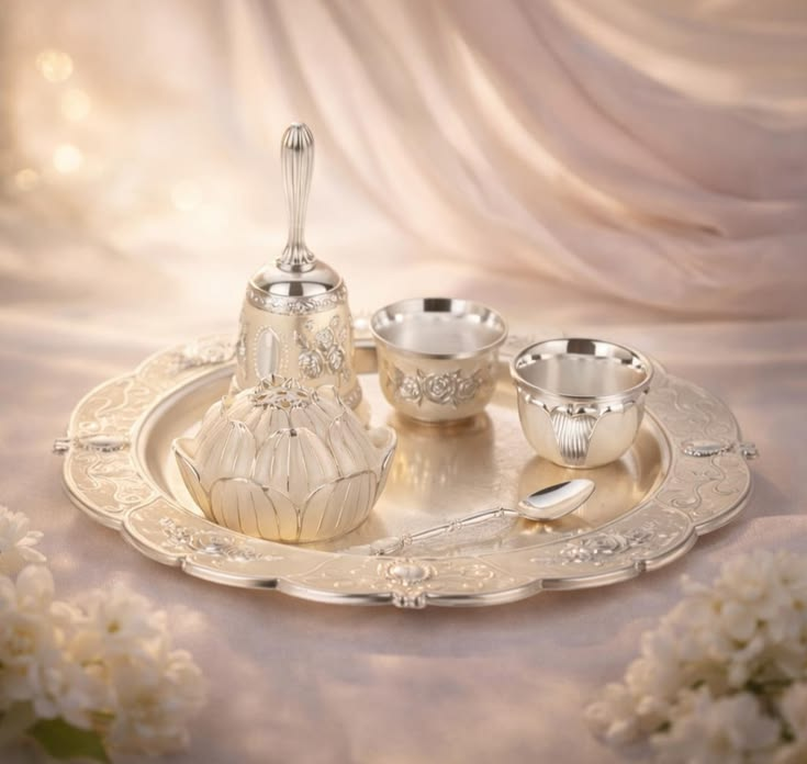 Beautifully crafted silver collection